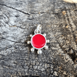 Collar Sonne rojo M