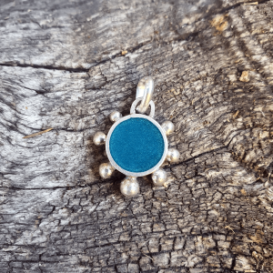 Collar Sonne turquesa M