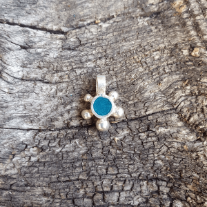 Collar Sonne turquesa S