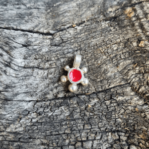 Collar Sonne rojo S